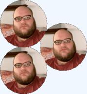 2019 3dgifmaker animated beard closed_mouth clothes ext=gif fat fat_duel glasses irl open_mouth red_tshirt schizo soyboy subvariant:fatjak_irl tshirt variant:fatjak // 250x250 // 967.2KB