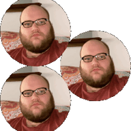 2019 3dgifmaker animated beard closed_mouth clothes ext=gif fat fat_duel glasses irl open_mouth red_tshirt schizo soyboy subvariant:fatjak_irl tshirt variant:fatjak // 250x250 // 967.2KB