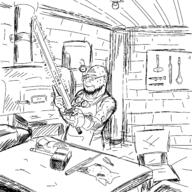 artist:sleep_chvd forging meta:tagme swastika sword variant:soyak // 1488x1488 // 492.5KB