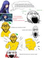5soyjaks angry anime bernkastel blood bwc comic crying fist food fruit glasses greentext lemon nas:bernkastel open_mouth punch soyjak stubble tbp text umineko variant:markiplier_soyjak variant:markiplier_soyjak2 variant:nojak video_game // 1200x1500 // 663.1KB