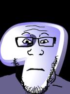 g_(4chan) gentoo glasses linux logo soyjak stubble technology variant:markiplier_soyjak // 600x800 // 217.6KB