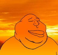 calm closed_eyes glasses orange_skin sunset variant:meximutt warm // 888x849 // 395.0KB