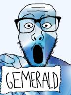 gem gem_skin gemerald glasses holding_object meta:tagme open_mouth soyjak stubble turkey_tom variant:stbfcjak // 480x640 // 136.6KB