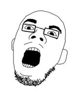 glasses head_only open_mouth stubble variant:unknown // 792x960 // 21.3KB