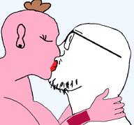 ftm heteronormativity kiss lips pink_skin pooner soyboy subvariant:flarteyejak // 737x688 // 38.6KB
