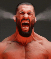 angry ear_smoke ext=gif giga gigachad grey_background nas:gigachad red screaming smoke sped_up