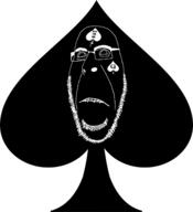bbc biting_lip black_skin distorted frown glasses inverted objectsoy queen_of_spades soyjak stubble subvariant:hornyson tattoo variant:cobson // 544x598 // 74.4KB