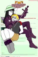 2soyjaks boot clothes crystal_cafe hair hat imageboard nate soyjak_party subvariant:gapejak_female sword variant:chudjak variant:gapejak // 1423x2100 // 1.3MB