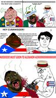ToonSoy_(NameFag) boater chainsaw comic cuba holding_chainsaw holding_object meta:tagme nigger puerto rico subvariant:chainsaw_bernd text variant:bernd variant:chudjak variant:ferdinanddist variant:meximutt // 2180x3801 // 2.9MB