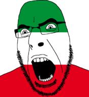 North_Rhine-Westphalia angry flag flag:north_rhine-westphalia full_head germany glasses hair looking_to_the_right open_mouth soyjak stubble teeth variant:cobson // 721x789 // 19.0KB