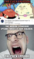 ai_generated awe crab cuck fat imgflip.com mr_krabs mrs_puff nickelodeon puffer_fish pufferfish real_life spongebob_squarepants variant:cobson youtube // 1284x2207 // 1.6MB