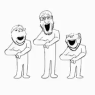 3soyjaks animated dance ear full_body smile snapping_fingers subvariant:wholesome_soyjak variant:gapejak variant:impish_soyak_ears variant:markiplier_soyjak // 200x244 // 921.8KB