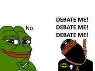 ack amphibian autism batman bloodshot_eyes brown_skin crying dead dress flag:isis frog glasses green_skin hanging isis islam jihad jihadist kratos nas:pepe pepe pepe_the_frog punisher rope shitskin smug soyjak stubble suicide text variant:bernd warrior-z_(user) // 1000x750 // 193.7KB