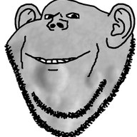 ear moon puck smile solar_system soyjak space stubble uranus variant:impish_soyak_ears // 574x596 // 159.7KB