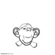 animated closed_mouth ear foot glasses poyopoyo soyjak stubble subvariant:wholesome_soyjak variant:gapejak // 400x400 // 184.4KB