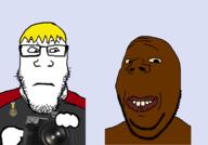 aryan big_lips blond camera nate nigger soyteen subvariant:wholesome_soyjak tyrone variant:gapejak variant:markiplier_soyjak yellow_hair yellow_teeth // 1461x1018 // 254.5KB
