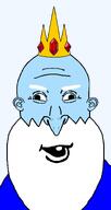 adventure_time beard blue_skin crown ear ice_king no_glasses old subvariant:vlodpedo transparent_background variant:vlodson // 800x1500 // 63.0KB