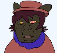 animal artist:crimsonvoidhydra1488 brown_skin cat clothes ear furfag hair hat nigger niko_(oneshot) oneshot oneshot_pedo_nigger oneshotfag redraw scarf shitskin variant:alicia // 801x750 // 19.4KB