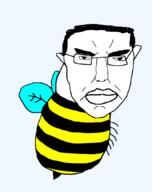 bee beegod stinger subvariant:pol_face variant:chudjak wing // 837x1055 // 74.7KB