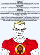 2024 alpha angry aryan beard bible bible_quote bible_verse blond blue_eyes brown_skin buff christianity closed_mouth clothes daniel_(bible) daniel_7:13 daniel_7:14 ear earth flag flag:jesus glasses god heaven jesus jews john_(bible) john_18:33 john_18:34 john_18:35 john_18:36 john_18:37 judaism november november_24 omega pontius_pilate psalm_(bible) psalm_93:1 psalm_93:2 psalm_93:5 revelation_(bible) revelation_1:5 revelation_1:6 revelation_1:7 revelation_1:8 soyjak subvariant:chudjak_front subvariant:muscular_chud test text transparent_background variant:chudjak vein wordswordswords yellow_hair // 1046x1432 // 383.0KB