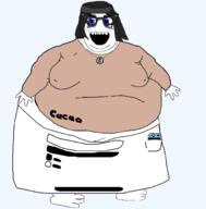 bait bbw beanie blue_eyes blush clothes fat fat_fetish female glasses hair happy my_wife necklace obese sisa variant:soytan // 1356x1377 // 66.3KB