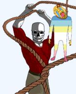 cunny cunnytranny lolicon skeleton skull skullaryan soyjak tranny variant:bernd variant:chudjak variant:cobson // 976x1200 // 111.8KB