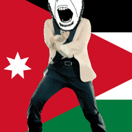 angry animated country dance flag gangnam_style glasses jordan open_mouth soyjak stubble variant:cobson // 300x460 // 502.8KB