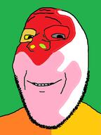 glasses smile soyjak stubble subvariant:wholesome_soyjak trend:colorjak variant:gapejak // 602x800 // 28.9KB