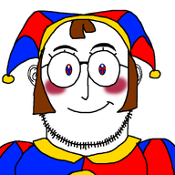 blush clothes clown cute hair looking_at_you oh_my_god_she_is_so_attractive pomni the_amazing_digital_circus variant:weirdpenis // 900x900 // 46.8KB