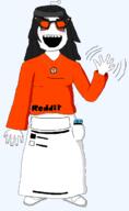 alien avengers beanie blue_eyes blush eyes_like_the_o-o-cean glasses hair happy jartycuck meta:the_end_of_jarty nintendo open_mouth reddit shoe skirt snoo variant:soytan video_game waving // 1352x2196 // 34.9KB
