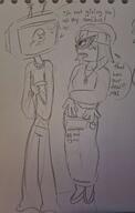 beanie clothes hair heels necklace nintendo nintendo_switch oekaki open_mouth redraw style_emulation traditional_media variant:soytan video_game // 2072x3263 // 318.6KB