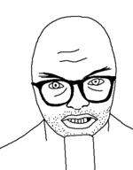 glasses looking_at_you meta:tagme microphone open_mouth stubble template variant:unknown // 324x415 // 2.7KB
