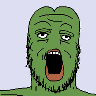 animal frog green no_nose open_mouth pepe soyjak stubble variant:a24_slowburn_soyjak // 611x700 // 7.1KB