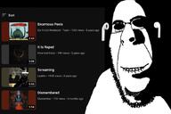 airpods da_vincis_notebook dismembered earbuds evil headphones loathe metal metal_(music) music nin ominous playlist screaming soyjak subvariant:hornyson variant:cobson youtube // 1080x720 // 263.2KB