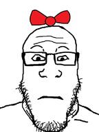 bowtie closed_mouth glasses neutral soyjak stubble subvariant:neutralplier variant:markiplier_soyjak // 600x800 // 84.9KB