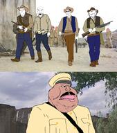 5soyjaks gun imminent_death meta:tagme subvariant:meximutt_front4 subvariant:nucob subvariant:perceptive_chud variant:chudjak variant:cobson variant:feraljak variant:impish_soyak_ears variant:meximutt winchester_1897_shotgun // 2217x2521 // 4.3MB