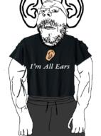 angry beard buff clothes ear glasses im_all_ears muscles stubble teeth text variant:gapejak vein // 590x798 // 183.2KB