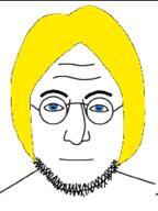 blond blue_eyes eyebrows forehead_lines glasses hair mouth_closed nose soyjak stubble trend:aryan variant:unknown // 144x192 // 25.0KB