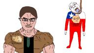 ack beard blue_eyes blue_tongue brown_hair chile clothes crying flag:chile glasses hanging inciclopedia latino latinx muscles muscular_male mustache open_mouth red_eyes rope spics subvariant:muscular_chud suicide suit suit_and_tie tio1.jpg variant:bernd variant:chudjak white_skin wiki wikipediars // 1920x1080 // 275.2KB