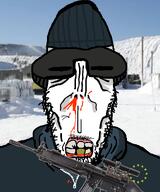 angry antarctica clothes gun jacket lars_(the_thing) movie mutt norway stubble subvariant:euromutt the_thing variant:markiplier_soyjak // 1039x1245 // 529.4KB