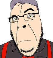 07th_expansion closed_mouth collared_shirt hair higurashi ooishi_kuraudo raised_eyebrow suspenders variant:cobson visual_novel // 777x849 // 259.8KB