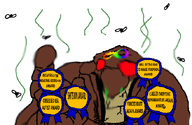 autism award cracked_teeth flies mucus poopson soyjak_neo_is_brimcoal stink_lines stinky variant:soyjak_neo // 686x448 // 135.6KB