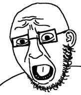 beard frodo glasses lotr open_mouth screaming variant:unknown // 607x716 // 16.8KB