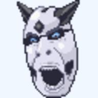 angry blue_eyes glalie glasses ice monster open_mouth pixel_art pokemon soyjak sprite sprite_edit transparent variant:cobson video_game // 64x64 // 816