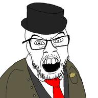 beard clothes gentleman glasses golden jacket rich stopwatch stubble suit top_hat variant:feraljak variant:impish_soyak_ears // 1500x1500 // 52.6KB