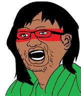 brown_hair clothes ear glasses hair open_mouth soyjak stubble variant:unknown // 808x958 // 29.7KB