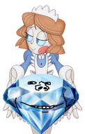 emmy_the_robot gem holding_object looking_at_you maid nandroid robot smile variant:impish_soyak_ears // 1125x1767 // 299.2KB