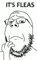 animated arm fleas glasses hand its_over sad soyjak stubble text variant:gapejak // 379x599 // 62.9KB