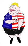 americuck aryan blond blonde_hair_ blue_eyes fat full_body subvariant:unbotheredchud ugly united_states variant:meximutt white // 631x1024 // 172.3KB