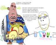 2soyjaks animal_ears bbw dic gameboy_advance green_skin hoops hoops_and_yoyo meta:tagme purple_skin subvariant:blobson subvariant:hornyson subvariant:nucob super_duper_sumos variant:cobson // 1536x1258 // 842.0KB